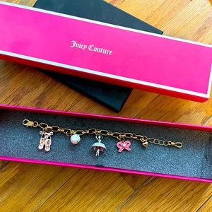 Juicy Couture charm bracelet- junior sizing